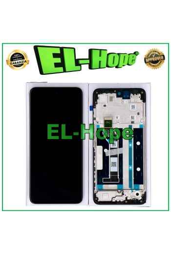 DISPLAY LCD TOUCH SCREEN + FRAME ORIGINALE SERVICE MOTOROLA MOTO E15 4G XT2523-6