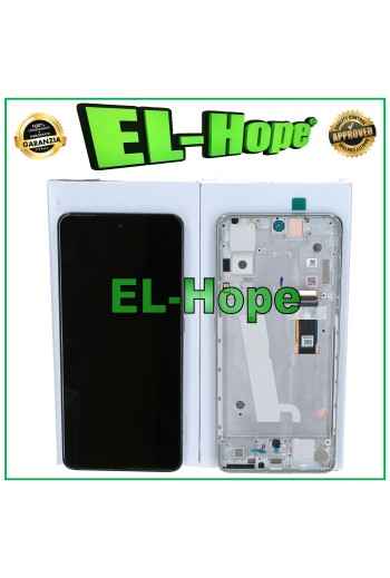DISPLAY OLED TOUCH FRAME ORIGINALE SERVICE MOTOROLA MOTO EDGE 30 XT2203 SILVER