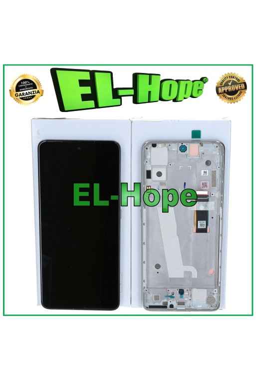 DISPLAY OLED TOUCH FRAME ORIGINALE SERVICE MOTOROLA MOTO EDGE 30 XT2203 SILVER DISPLAY OLED TOUCH FRAME ORIGINALE SERVICE MOTOROLA MOTO EDGE 30 XT2203 SILVER