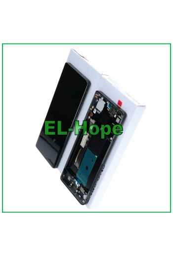 DISPLAY LCD ORIGINALE SERVICE MOTOROLA MOTO EDGE 40 XT2303-2 TOUCH FRAME NERO