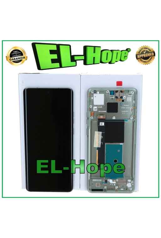 DISPLAY LCD ORIGINALE SERVICE MOTOROLA MOTO EDGE 40 XT2303-2 TOUCH FRAME VERDE DISPLAY LCD ORIGINALE SERVICE MOTOROLA MOTO EDGE 40 XT2303-2 TOUCH FRAME VERDE