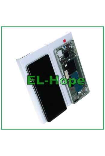 DISPLAY LCD ORIGINALE SERVICE MOTOROLA MOTO EDGE 40 XT2303-2 TOUCH FRAME VERDE