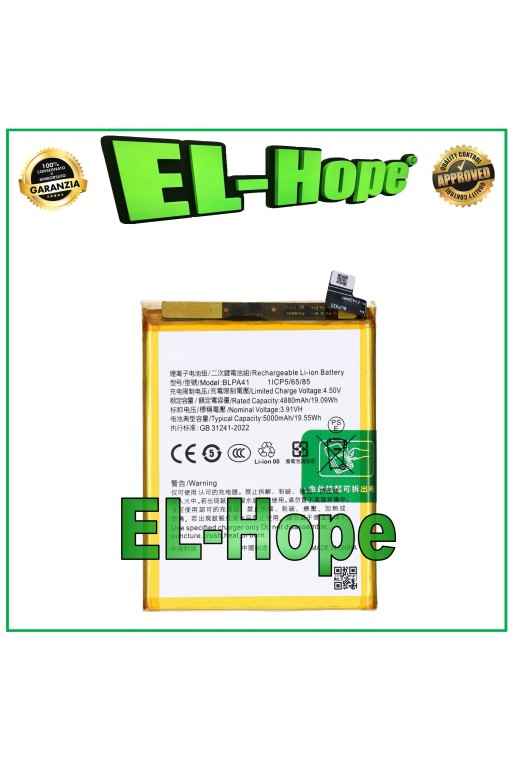 BATTERIA BLPA41 1ICP5/65/85 PER OPPO RENO 11 F 5G CPH2603 5000mAh PARI ORIGINALE