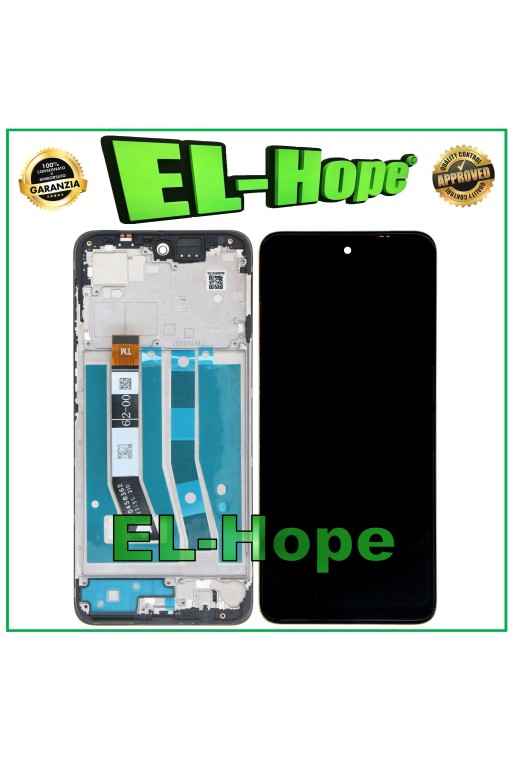 DISPLAY LCD + FRAME PER MOTOROLA MOTO G55 XT2435 TOUCH SCREEN VETRO SCHERMO DISPLAY LCD + FRAME PER MOTOROLA MOTO G55 XT2435 TOUCH SCREEN VETRO SCHERMO