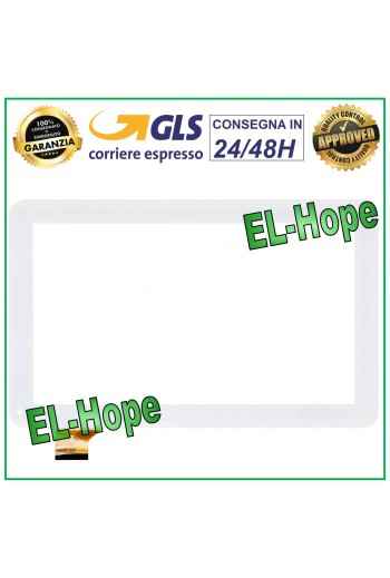 TOUCH SCREEN VETRO HK10DR2537 10.1 PER TABLET ORIGINALE BIANCO