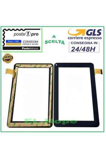 TOUCH SCREEN VETRO MIIA TAB MT-700BLKA 7,0 VETRO DIGITIZER NERO ORIGINALE 
