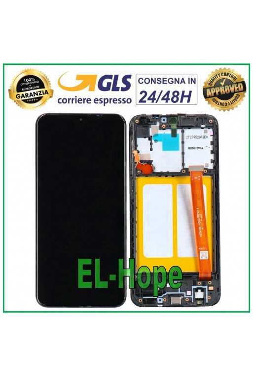 DISPLAY LCD FRAME PER SAMSUNG GALAXY A20E SM A202F TOUCH SCREEN VETRO ASSEMBLATO DISPLAY LCD FRAME PER SAMSUNG GALAXY A20E SM A202F TOUCH SCREEN VETRO ASSEMBLATO