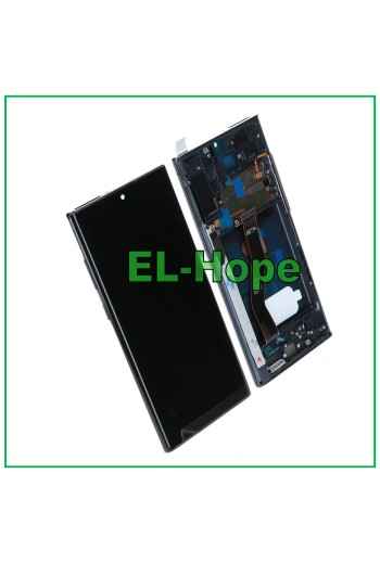 DISPLAY LCD OLED FRAME + TOUCH PER SAMSUNG GALAXY NOTE 10 PLUS SM N975 N976 NERO