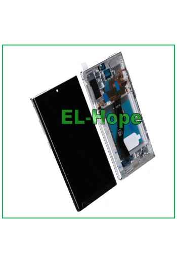 DISPLAY LCD OLED FRAME TOUCH PER SAMSUNG GALAXY NOTE 10 PLUS SM N975 N976 BIANCO