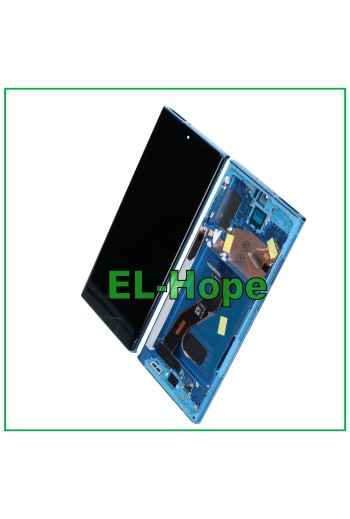 DISPLAY LCD OLED FRAME + TOUCH PER SAMSUNG GALAXY NOTE 10 PLUS SM N975 N976 BLU