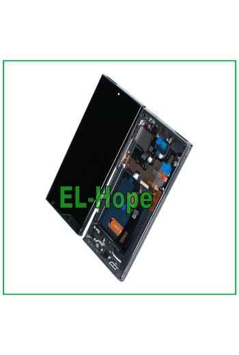 DISPLAY LCD OLED FRAME + TOUCH PER SAMSUNG GALAXY NOTE 20 ULTRA N985 N986 NERO