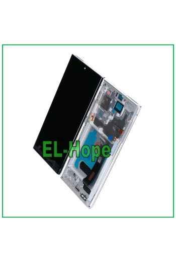 DISPLAY LCD OLED FRAME + TOUCH PER SAMSUNG GALAXY NOTE 20 ULTRA N985 N986 BIANCO