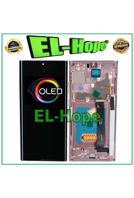 DISPLAY LCD OLED FRAME + TOUCH PER SAMSUNG GALAXY NOTE 20 ULTRA N985 N986 BRONZO