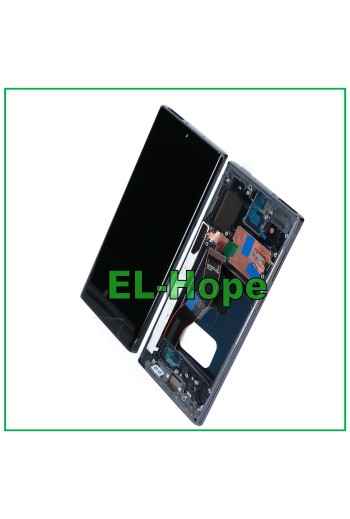 DISPLAY LCD OLED FRAME + TOUCH SCREEN PER SAMSUNG GALAXY NOTE 10 SM N970 F NERO