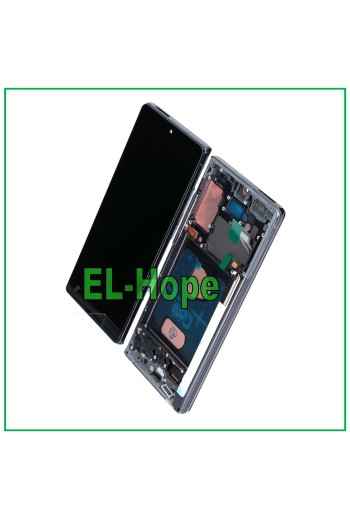 DISPLAY FRAME TFT PER SAMSUNG GALAXY NOTE 20 SM- N980 N981 TOUCH LCD VETRO GRAY