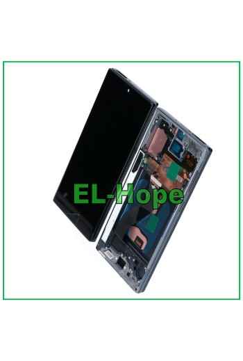 DISPLAY LCD TFT FRAME + TOUCH SCREEN PER SAMSUNG GALAXY NOTE 10 SM N970 F NERO