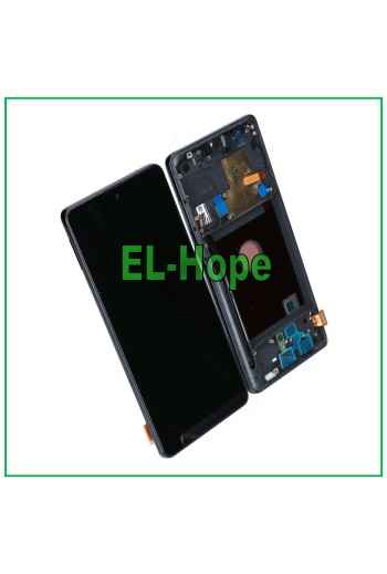 DISPLAY LCD OLED FRAME + TOUCH PER SAMSUNG GALAXY NOTE 10 LITE SM-N770 NERO