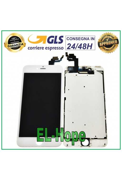 DISPLAY LCD PER APPLE IPHONE 6 PLUS TOUCH SCREEN VETRO BIANCO PARI ORIGINALE DISPLAY LCD PER APPLE IPHONE 6 PLUS TOUCH SCREEN VETRO BIANCO PARI ORIGINALE