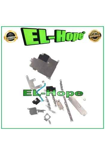SET KIT COMPLETO SUPPORTI STAFFE SCHERMATURE INTERNE PER IPHONE 12 PRO MAX