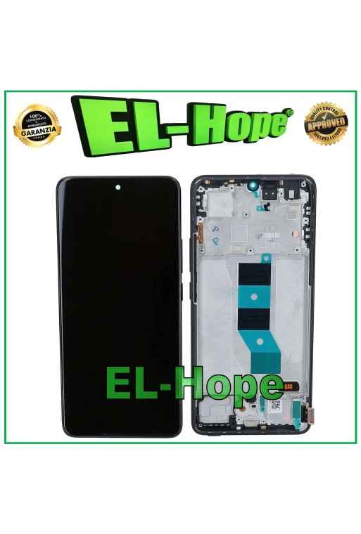 DISPLAY LCD TFT FRAME PER XIAOMI REDMI NOTE 14 5G 24094RAD4G TOUCH SCHERMO NERO DISPLAY LCD TFT FRAME PER XIAOMI REDMI NOTE 14 5G 24094RAD4G TOUCH SCHERMO NERO