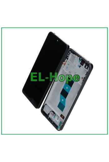 DISPLAY LCD TFT FRAME PER XIAOMI REDMI NOTE 14 5G 24094RAD4G TOUCH SCHERMO NERO