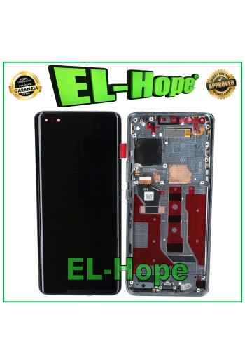 DISPLAY FRAME OLED PER HONOR MAGIC 4 PRO LGE-NX9 TOUCH SCREEN LCD VETRO NERO