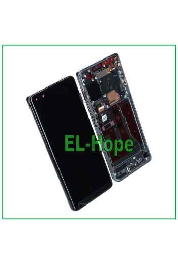 DISPLAY FRAME OLED PER HONOR MAGIC 4 PRO LGE-NX9 TOUCH SCREEN LCD VETRO NERO