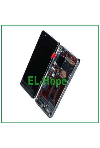 DISPLAY FRAME OLED PER HONOR MAGIC 4 PRO LGE-NX9 TOUCH SCREEN LCD VETRO NERO
