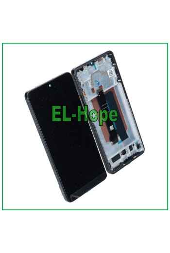 DISPLAY LCD TFT PER XIAOMI POCO X6 PRO 5G 2311DRK48I TOUCH VETRO FRAME NERO