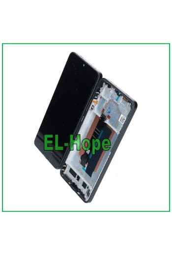 DISPLAY LCD TFT PER XIAOMI POCO X6 PRO 5G 2311DRK48I TOUCH VETRO FRAME NERO