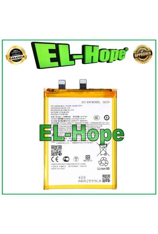 BATTERIA QC50 PER MOTOROLA MOTO EDGE 50 FUSION 5000 mAh PARI ORIGINALE BATTERIA QC50 PER MOTOROLA MOTO EDGE 50 FUSION 5000 mAh PARI ORIGINALE