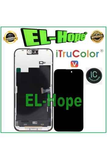 DISPLAY LCD iTruColor INCELL PER APPLE IPHONE 15 PRO MAX TOUCH VETRO SCHERMO