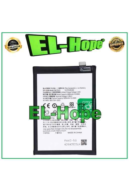 BATTERIA BLPA43 PER OPPO REALME 12 / 12+ PLUS RMX3867 5000 mAh PARI ORIGINALE BATTERIA BLPA43 PER OPPO REALME 12 / 12+ PLUS RMX3867 5000 mAh PARI ORIGINALE