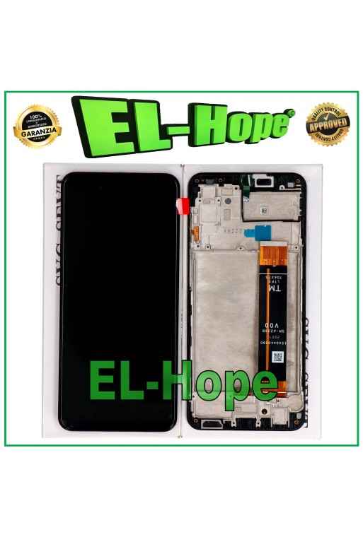 DISPLAY TOUCH FRAME PARI ORIGINALE SERVICE SAMSUNG GALAXY A23 5G 2022 SM-A236U B