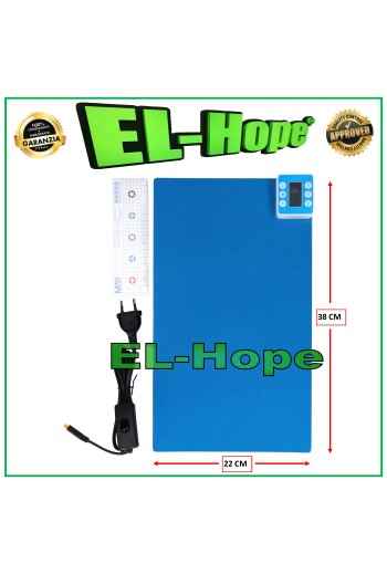 TAPPETINO TERMOSTATICO SILICONE MORBIDO PIASTRA PRE-RISCALDO SEPARA SCHERMO LCD