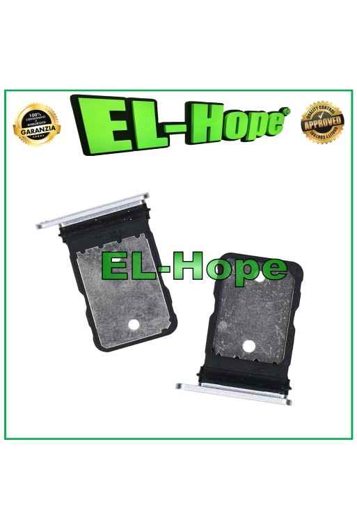 SLOT CARRELLO VANO SCHEDA NANO SIM PER GOOGLE PIXEL 7A G0DZQ GWKK3 GHL1X BIANCO