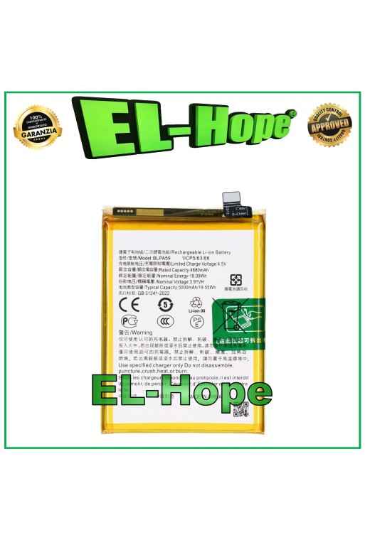 BATTERIA BLPA59 PER OPPO RENO 12 5G CPH2625 5000 mAh PARI ORIGINALE BATTERIA BLPA59 PER OPPO RENO 12 5G CPH2625 5000 mAh PARI ORIGINALE