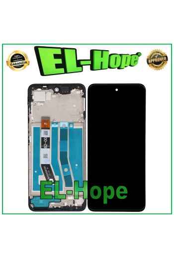 DISPLAY LCD + FRAME PER MOTOROLA MOTO G54 XT-2343 XT234 TOUCH SCREEN VETRO NERO
