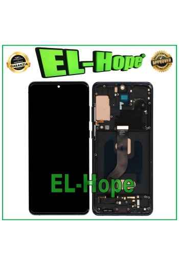 DISPLAY LCD TFT FRAME PER SAMSUNG GALAXY S20+ PLUS SM-G985 G986 TOUCH VETRO NERO