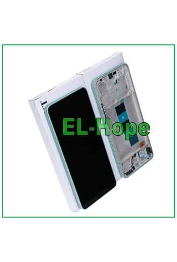 DISPLAY TOUCH + FRAME ORIGINALE SERVICE XIAOMI REDMI NOTE 14 5G 24094RAD4G BLU