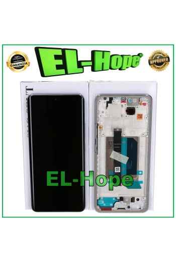 DISPLAY TOUCH + FRAME ORIGINALE SERVICE XIAOMI REDMI NOTE 14 PRO+ PLUS 5G VIOLA