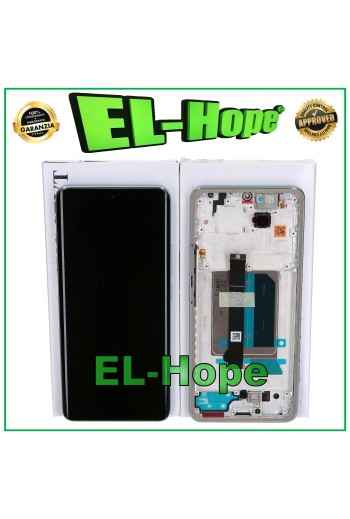DISPLAY TOUCH + FRAME ORIGINALE SERVICE XIAOMI REDMI NOTE 14 PRO+ PLUS 5G BLU