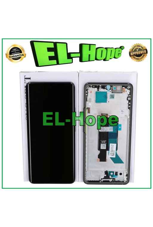 DISPLAY LCD TOUCH + FRAME ORIGINALE XIAOMI REDMI NOTE 14 PRO 5G 24094RA29G NERO