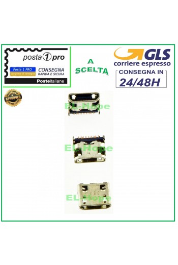 CONNETTORE RICARICA SAMSUNG GALAXY S7390 S5280 S6810 J120F G318H G313H MICRO USB