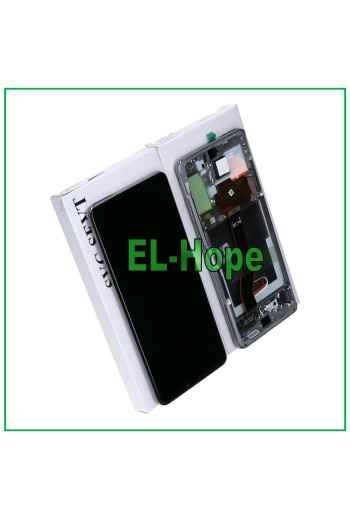 DISPLAY LCD FRAME ORIGINALE SAMSUNG GALAXY S20+ PLUS SM-G985 G986 5G TOUCH GRAY