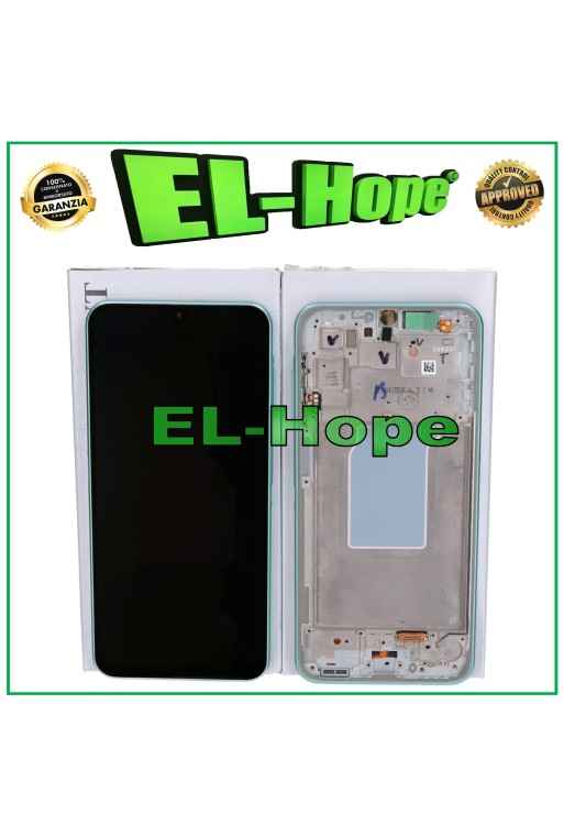 DISPLAY TOUCH FRAME LCD ORIGINALE SAMSUNG GALAXY A26 5G 2025 SM-A266 LIME VERDE