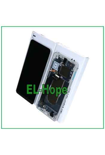 DISPLAY FRAME TOUCH ORIGINALE SAMSUNG GALAXY S25 EDGE SM-S937 TITANIUM SILVER