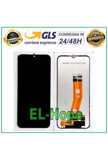 DISPLAY LCD TOUCH PARI ORIGINALE SAMSUNG GALAXY A14 4G SM-A145R A145P VETRO