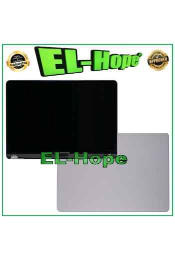 DISPLAY LCD PER APPLE MACBOOK AIR 13.6 M2 2022 A2681 SCHERMO MONITOR GREY