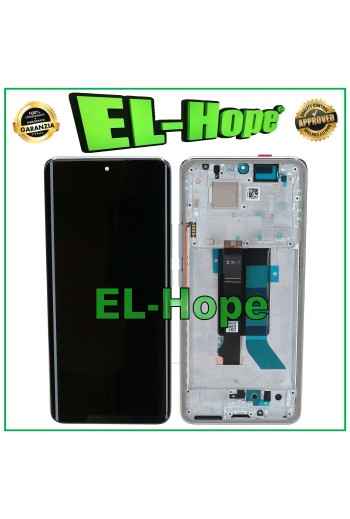 DISPLAY OLED + FRAME PER XIAOMI POCO X7 5G 24095PCADG LCD TOUCH VETRO SILVER